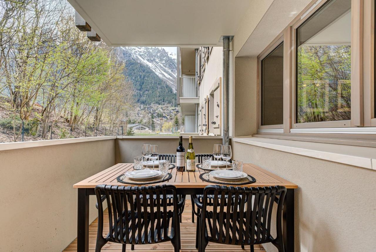 White Pearl A02 - Alpes Travel - Chamonix - Sleeps 4 Leilighet Eksteriør bilde